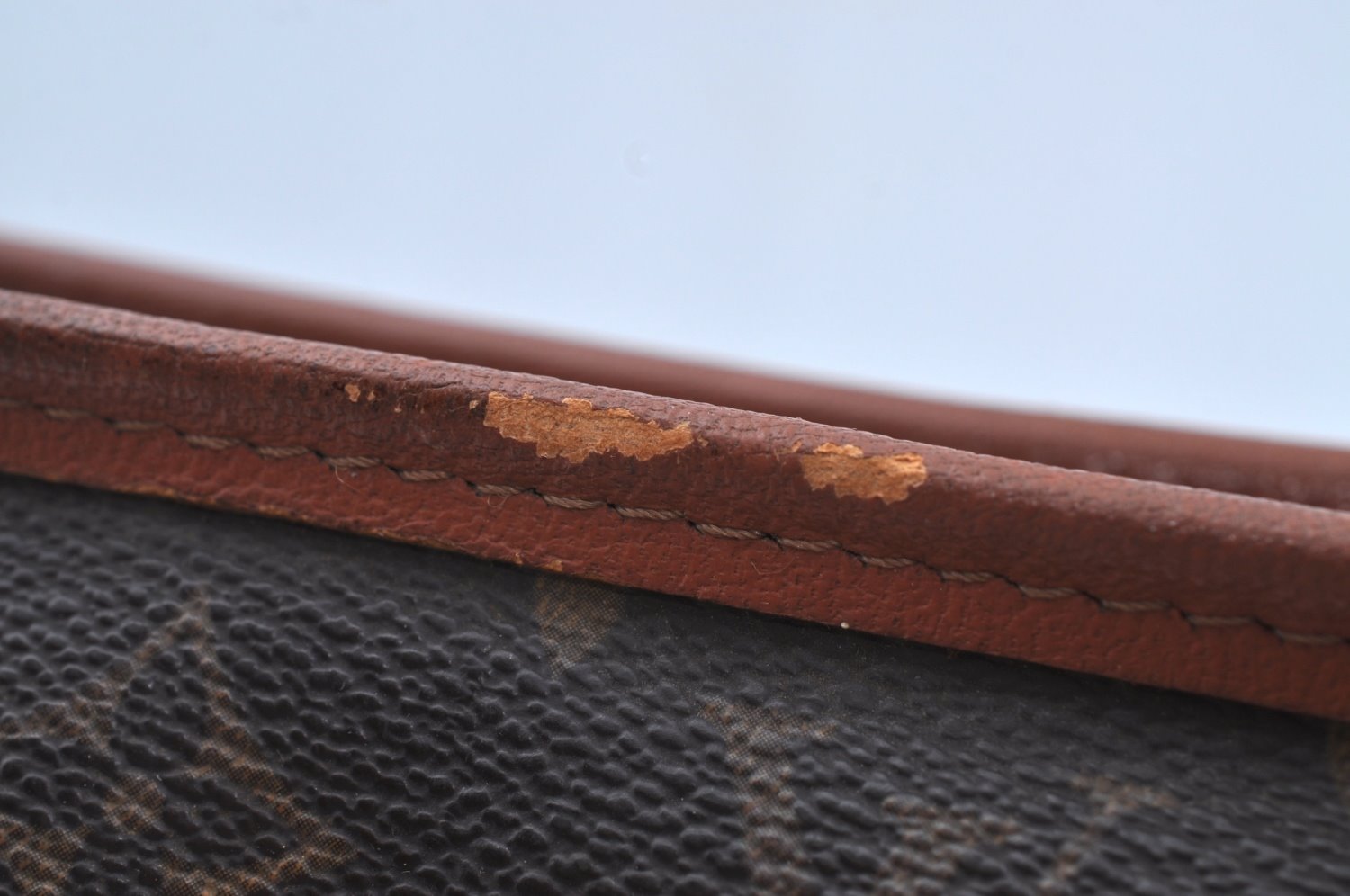 Auth Louis Vuitton Monogram Sac Weekend PM Vintage Tote Bag M42425 LV Junk K0148