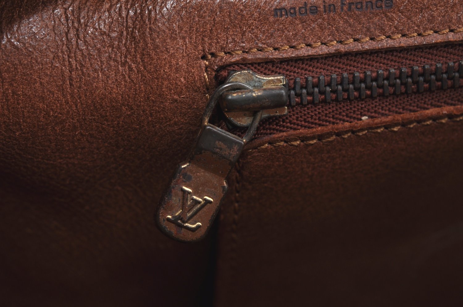 Auth Louis Vuitton Monogram Sac Weekend PM Vintage Tote Bag M42425 LV Junk K0148