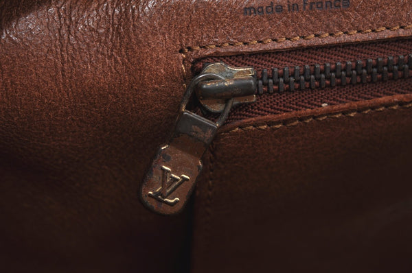 Auth Louis Vuitton Monogram Sac Weekend PM Vintage Tote Bag M42425 LV Junk K0148