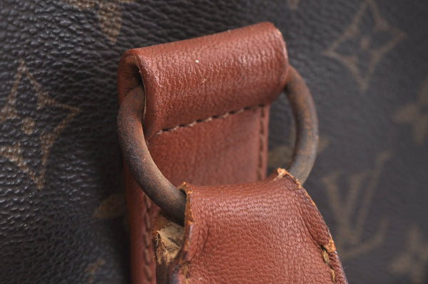 Auth Louis Vuitton Monogram Sac Weekend PM Vintage Tote Bag M42425 LV Junk K0148