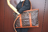 Auth Louis Vuitton Monogram Sac Weekend PM Vintage Tote Bag M42425 LV Junk K0148