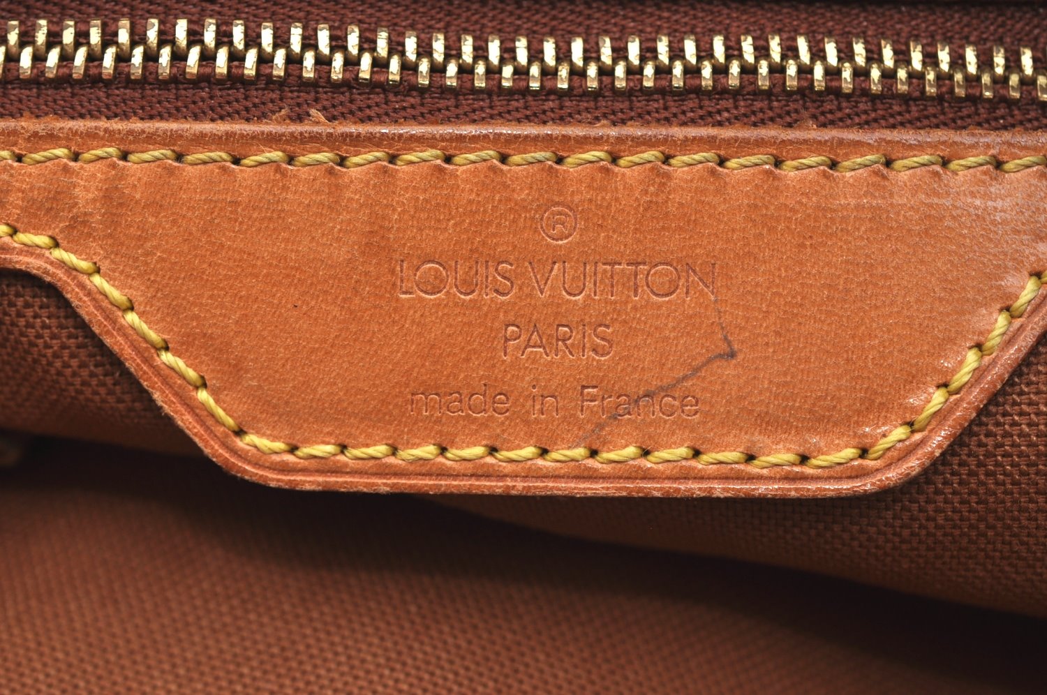 Authentic Louis Vuitton Monogram Cabas Mezzo Shoulder Tote Bag M51151 LV K0173