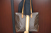 Authentic Louis Vuitton Monogram Cabas Mezzo Shoulder Tote Bag M51151 LV K0173