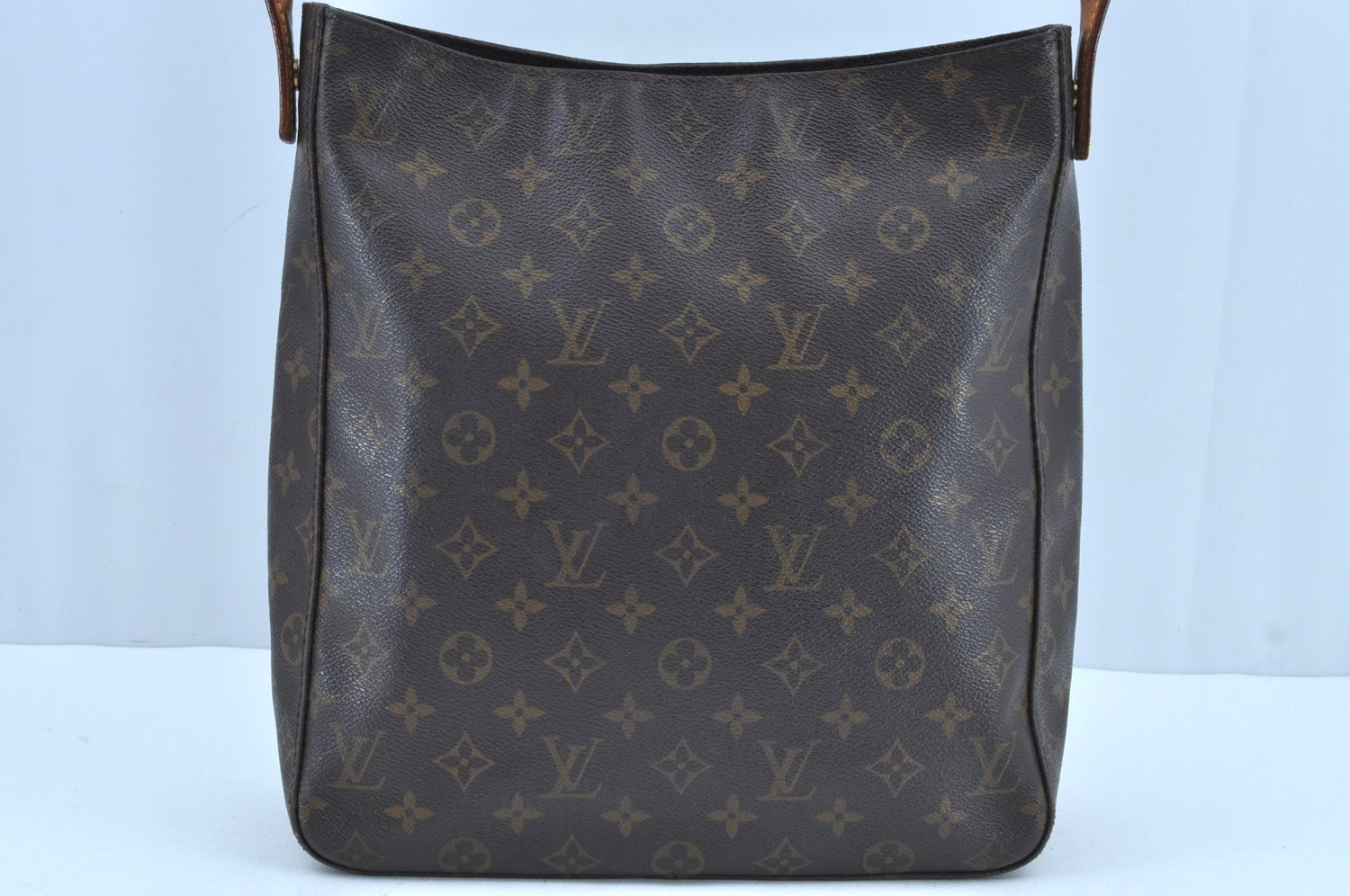 Authentic Louis Vuitton Monogram Looping GM Shoulder Bag M51145 LV K0196