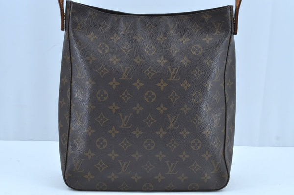 Authentic Louis Vuitton Monogram Looping GM Shoulder Bag M51145 LV K0196