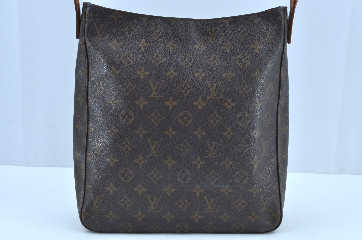Authentic Louis Vuitton Monogram Looping GM Shoulder Bag M51145 LV K0196