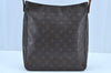 Authentic Louis Vuitton Monogram Looping GM Shoulder Bag M51145 LV K0196