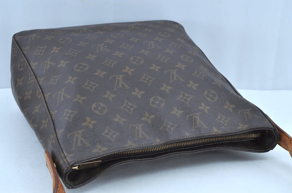Authentic Louis Vuitton Monogram Looping GM Shoulder Bag M51145 LV K0196
