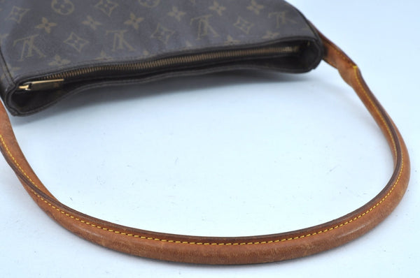 Authentic Louis Vuitton Monogram Looping GM Shoulder Bag M51145 LV K0196