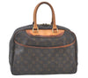 Authentic Louis Vuitton Monogram Deauville Hand Bag M47270 LV K0205