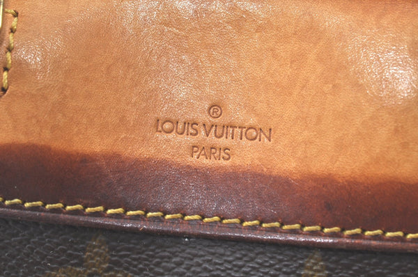 Authentic Louis Vuitton Monogram Deauville Hand Bag M47270 LV K0205