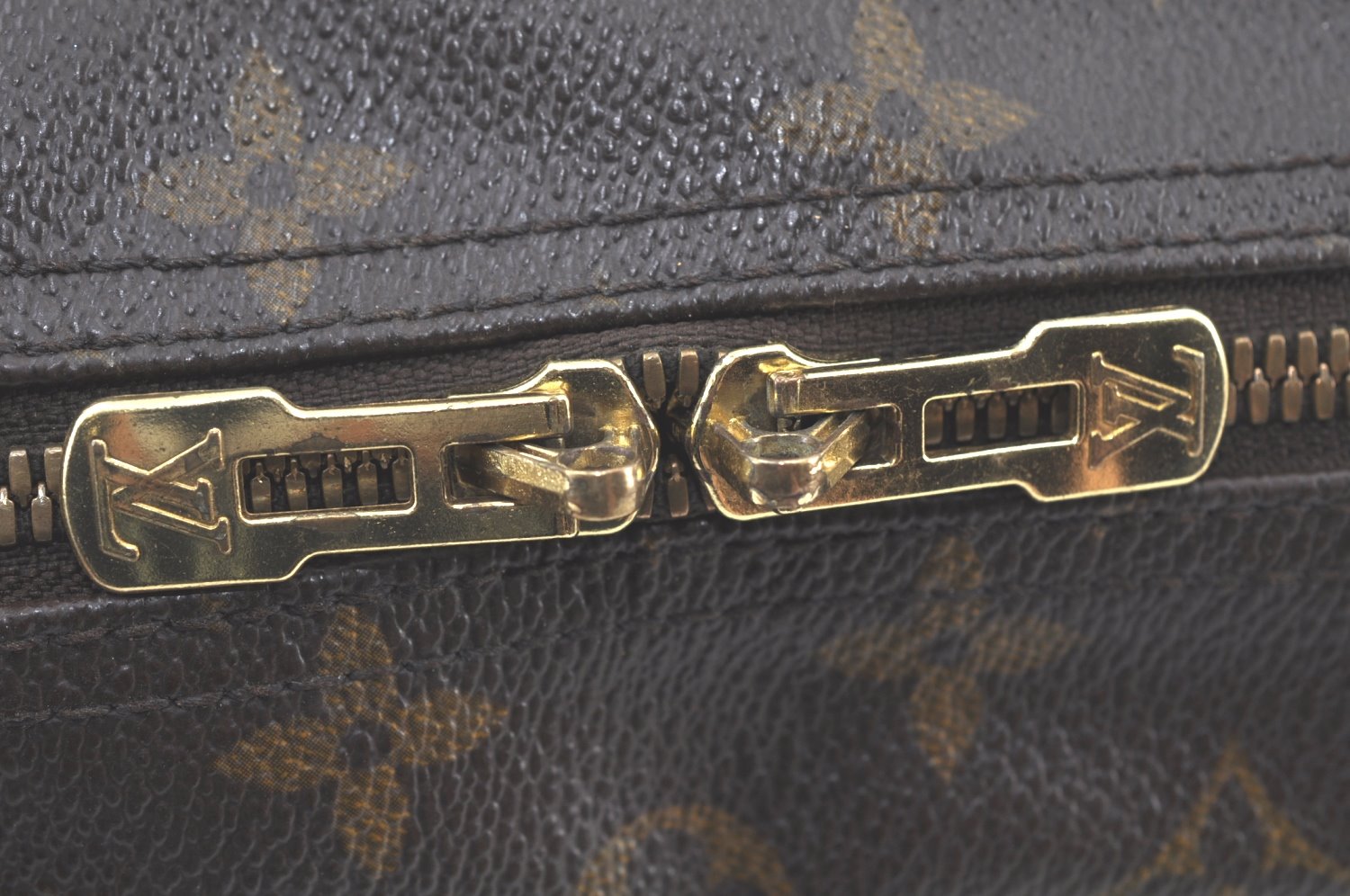 Authentic Louis Vuitton Monogram Deauville Hand Bag M47270 LV K0205