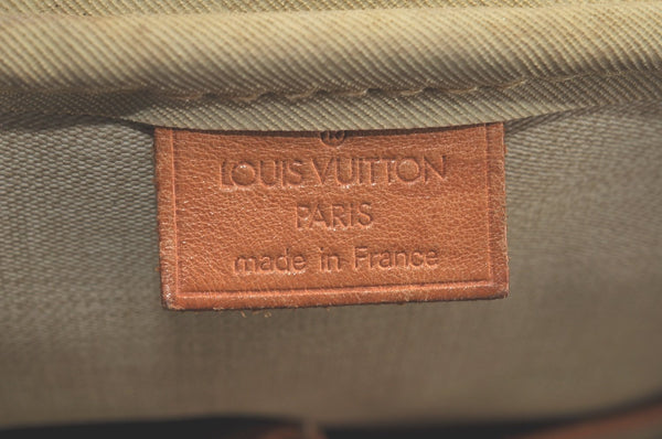 Authentic Louis Vuitton Monogram Deauville Hand Bag M47270 LV K0205