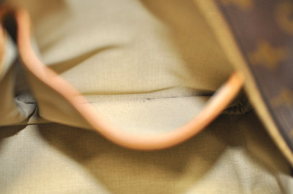 Authentic Louis Vuitton Monogram Deauville Hand Bag M47270 LV K0205