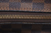 Authentic Louis Vuitton Damier Naviglio Shoulder Cross Body Bag N45255 LV K0414