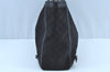 Authentic GUCCI Abbey Tote Bag Purse GG Nylon Leather 293580 Black K0542