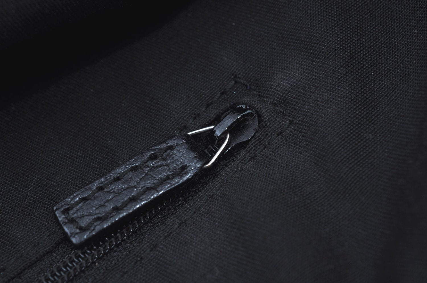 Authentic GUCCI Abbey Tote Bag Purse GG Nylon Leather 293580 Black K0542