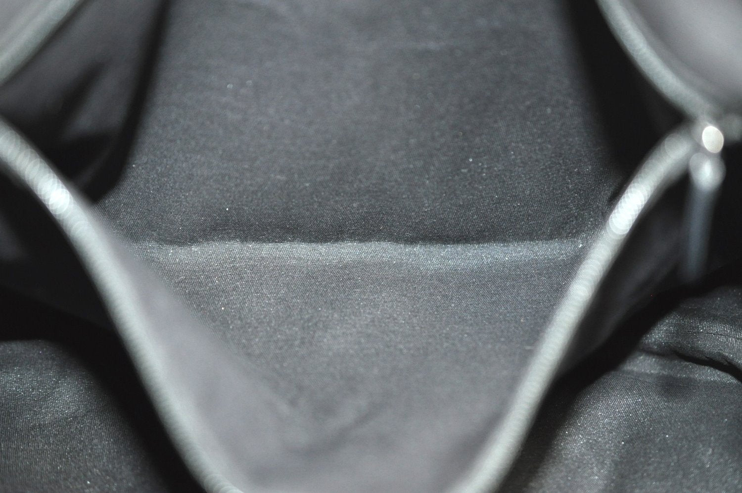 Authentic GUCCI Abbey Tote Bag Purse GG Nylon Leather 293580 Black K0542