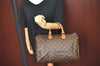 Authentic Louis Vuitton Monogram Speedy 35 Hand Boston Bag Old Model LV K0743