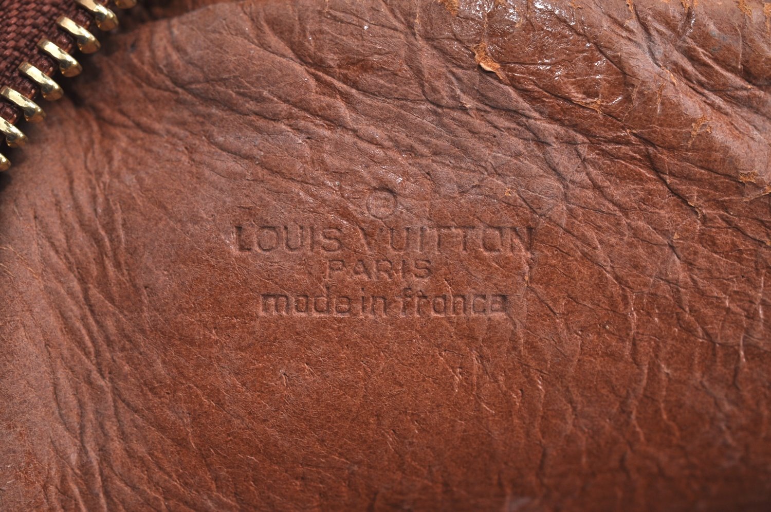 Auth Louis Vuitton Monogram Pochette Sport Clutch Hand Bag Old Model LV K0754