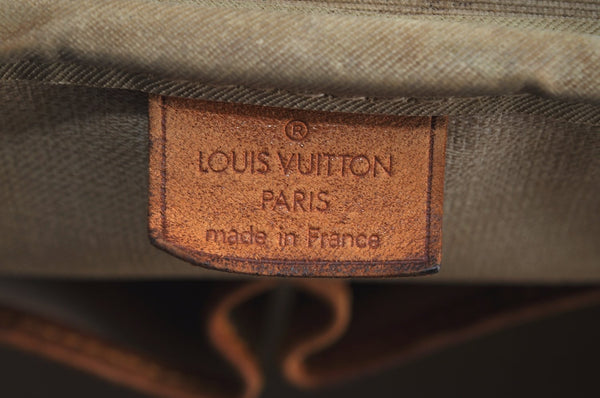 Authentic Louis Vuitton Monogram Deauville Hand Bag M47270 LV Junk K0767