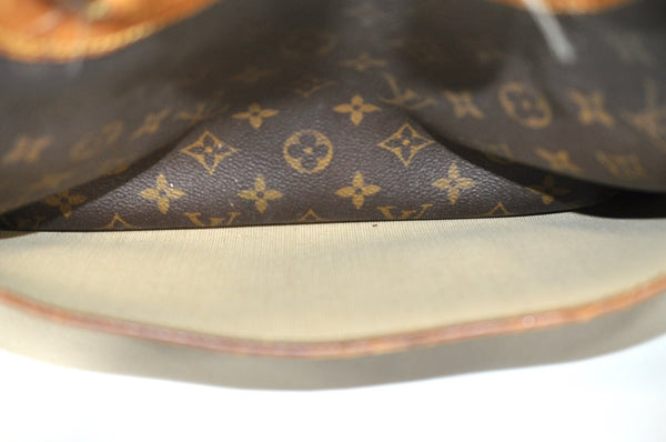 Authentic Louis Vuitton Monogram Deauville Hand Bag M47270 LV Junk K0767