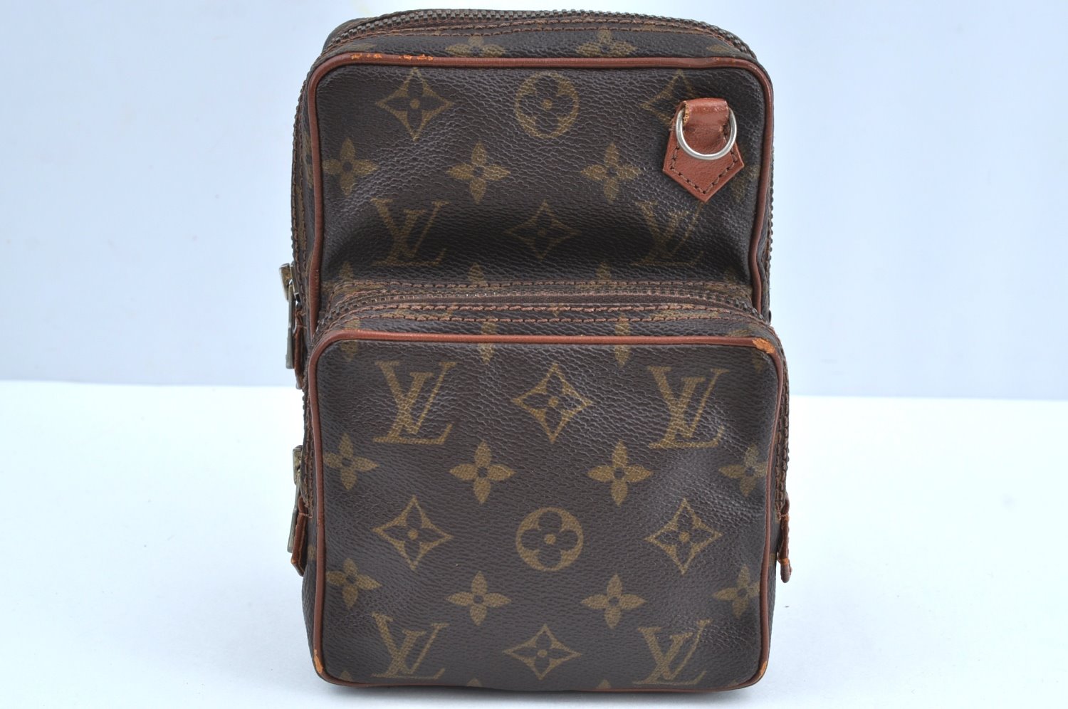 Authentic Louis Vuitton Monogram Amazone Shoulder Cross Bag Old Model K0844