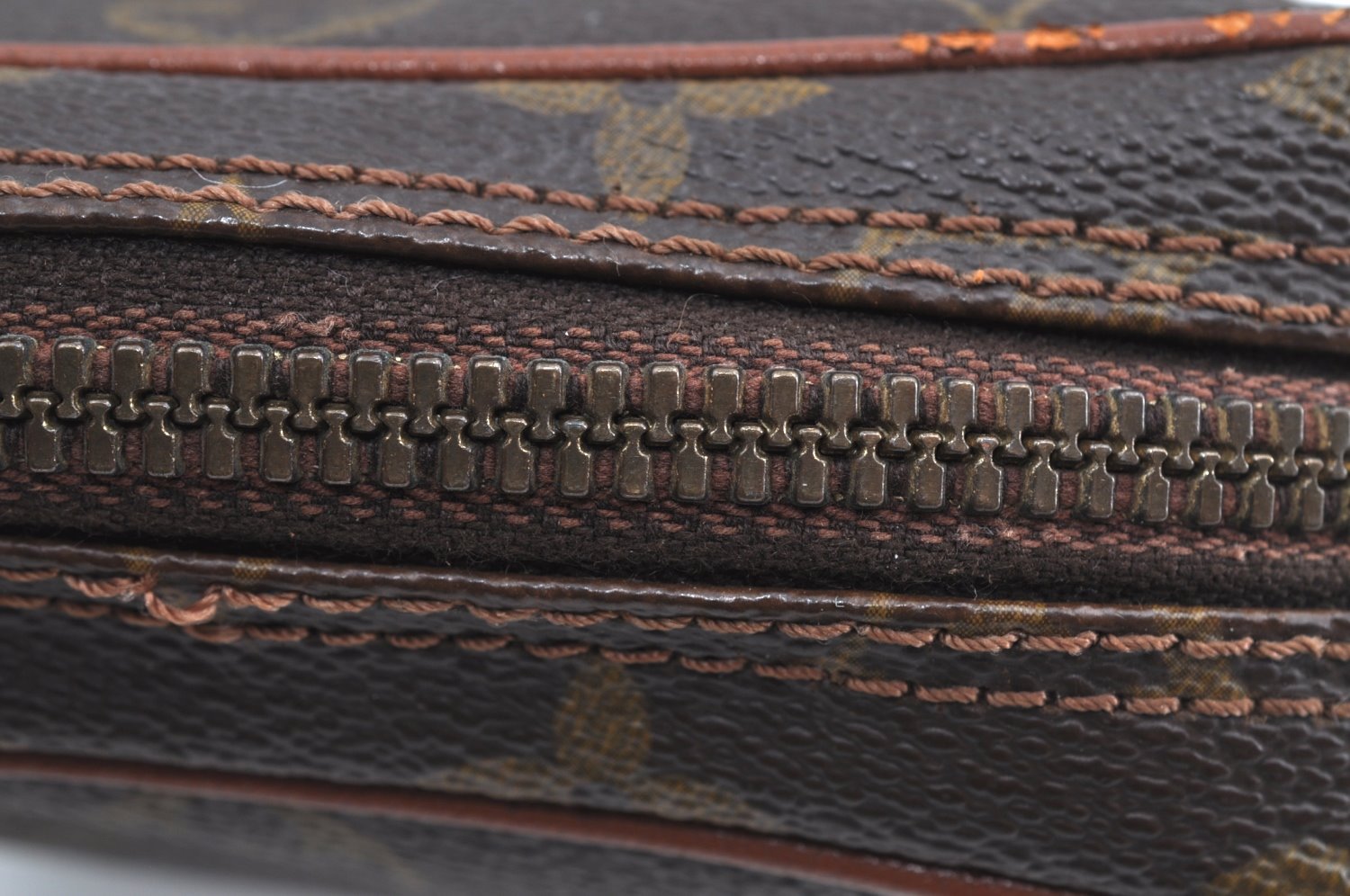 Authentic Louis Vuitton Monogram Amazone Shoulder Cross Bag Old Model K0844