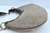 Authentic GUCCI Sherry Line Shoulder Hand Bag Canvas Leather 106669 Beige K0889