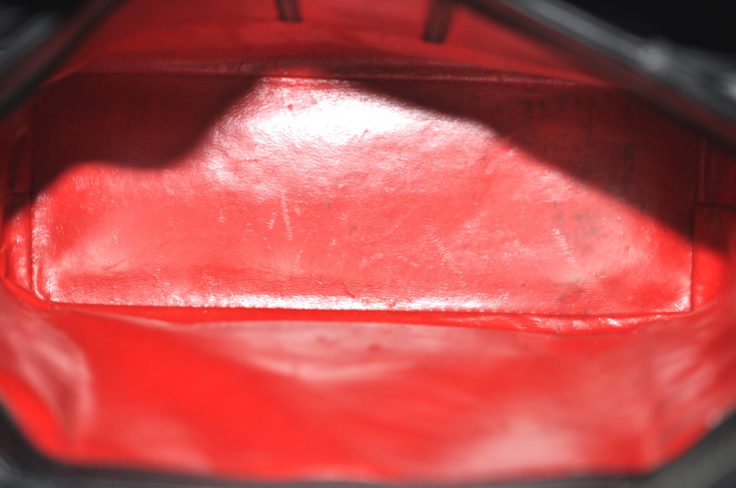 Authentic GUCCI Shoulder Hand Bag Purse Leather Black K0928