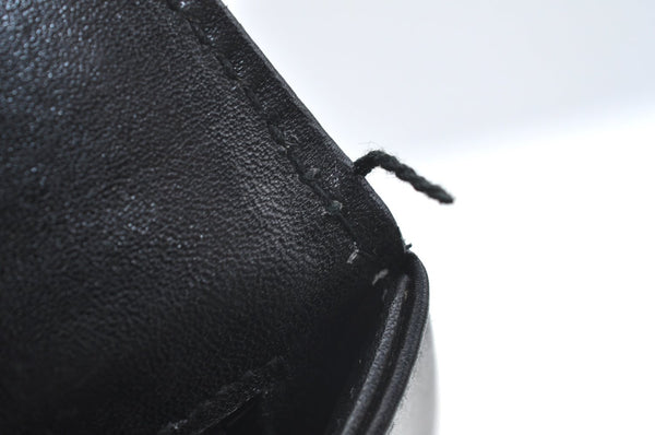 Authentic GUCCI Shoulder Hand Bag Purse Leather Black K0928