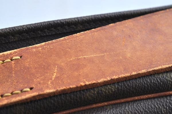 Auth Louis Vuitton Monogram Cartouchiere GM Shoulder Cross Bag Old Model K0992