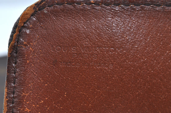Auth Louis Vuitton Monogram Cartouchiere GM Shoulder Cross Bag Old Model K0992