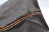 Authentic Louis Vuitton Monogram Palermo PM Shoulder Tote Bag M40145 LV K1030
