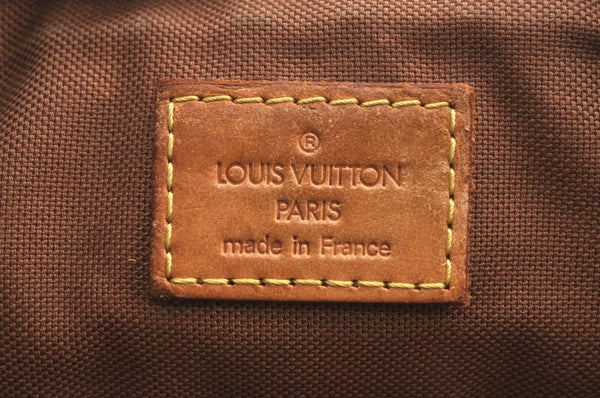 Authentic Louis Vuitton Monogram Palermo PM Shoulder Tote Bag M40145 LV K1030