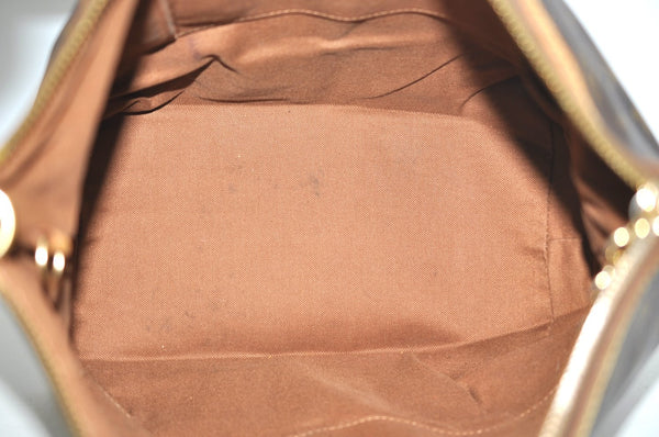 Authentic Louis Vuitton Monogram Palermo PM Shoulder Tote Bag M40145 LV K1030