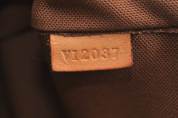 Authentic Louis Vuitton Monogram Palermo PM Shoulder Tote Bag M40145 LV K1030