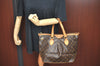 Authentic Louis Vuitton Monogram Palermo PM Shoulder Tote Bag M40145 LV K1030