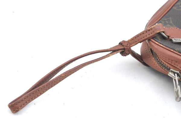 Authentic Louis Vuitton Monogram Pochette Sport Clutch Hand Bag Old Model K1063