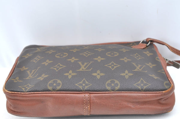 Authentic Louis Vuitton Monogram Pochette Sport Clutch Hand Bag Old Model K1063