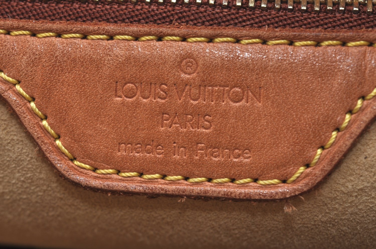 Authentic Louis Vuitton Monogram Looping GM Shoulder Bag M51145 LV Junk K1167