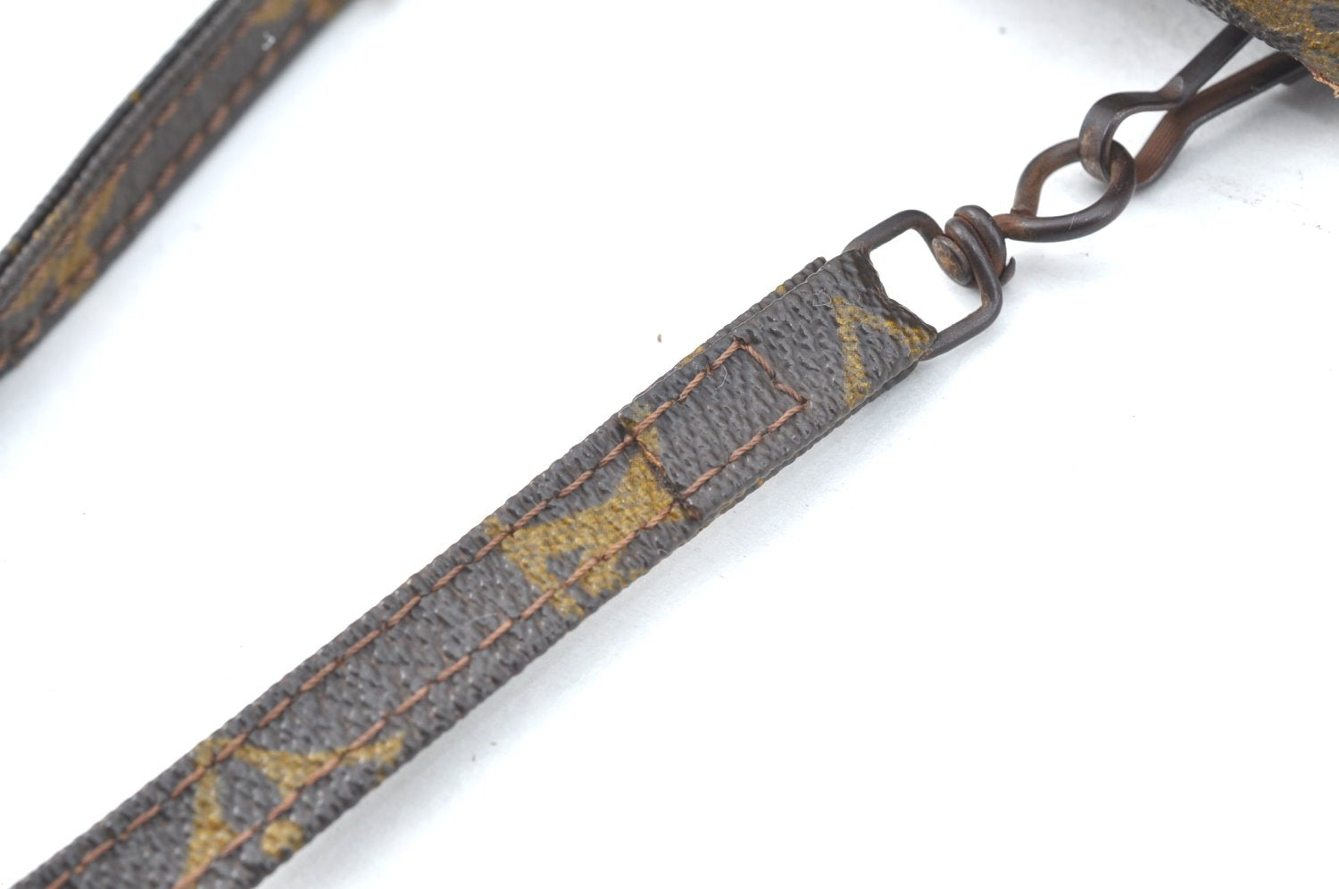 Authentic Louis Vuitton Monogram Amazone Shoulder Cross Bag Old Model Junk K1243