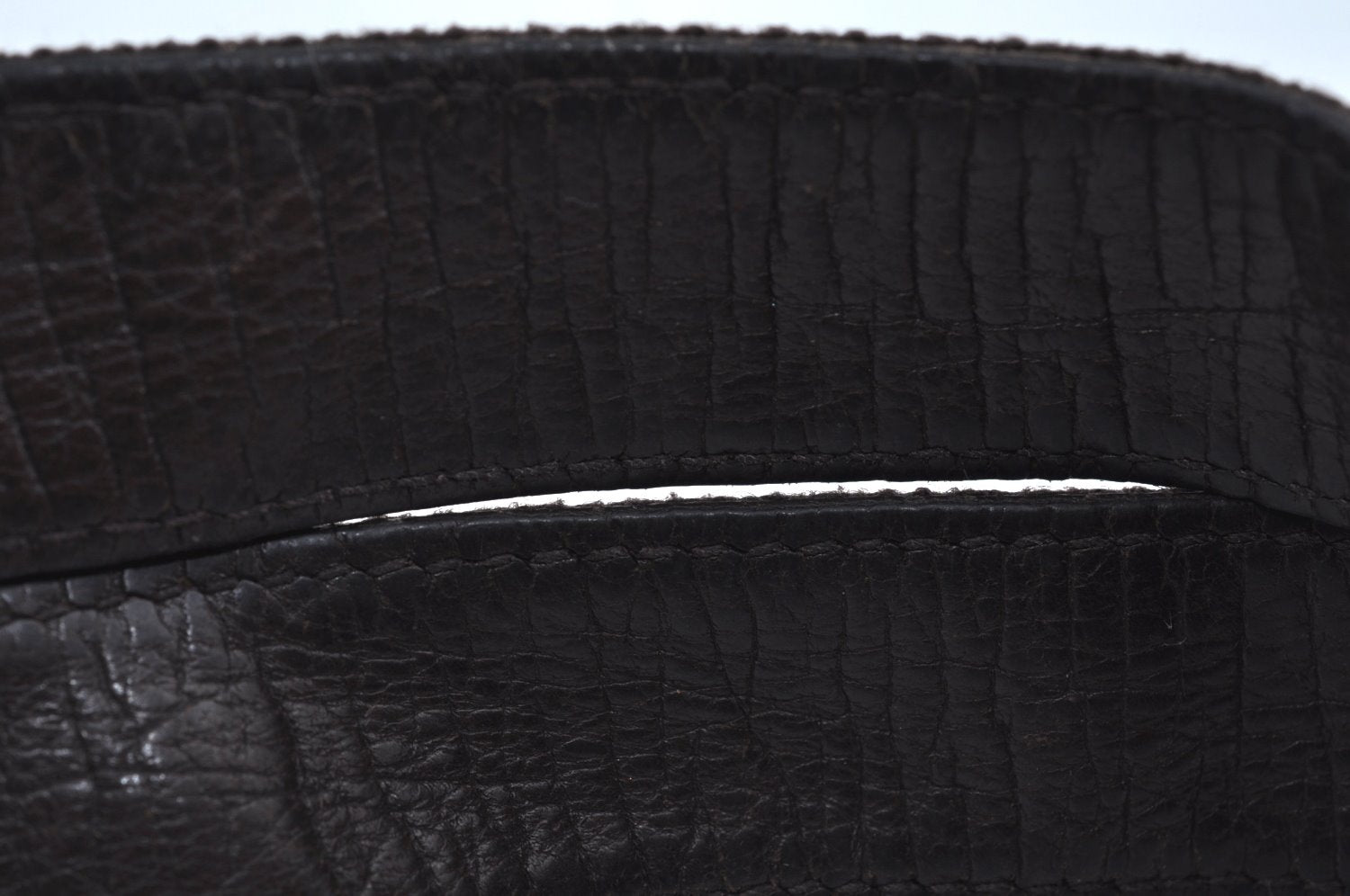 Authentic GUCCI Vintage Shoulder Tote Bag GG PVC Leather 141624 Brown K1268