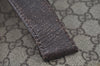 Authentic GUCCI Vintage Shoulder Tote Bag GG PVC Leather 141624 Brown K1268