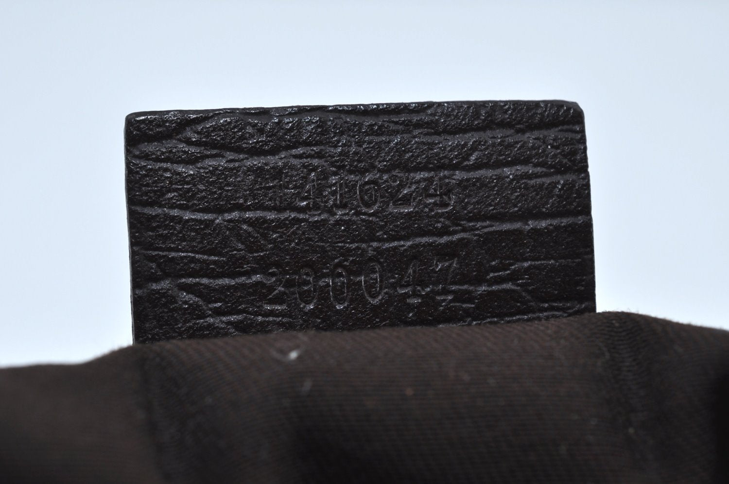 Authentic GUCCI Vintage Shoulder Tote Bag GG PVC Leather 141624 Brown K1268