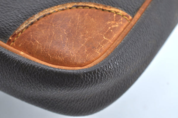 Auth Louis Vuitton Monogram Marly Dragonne Clutch Hand Bag Old Model Junk K1376