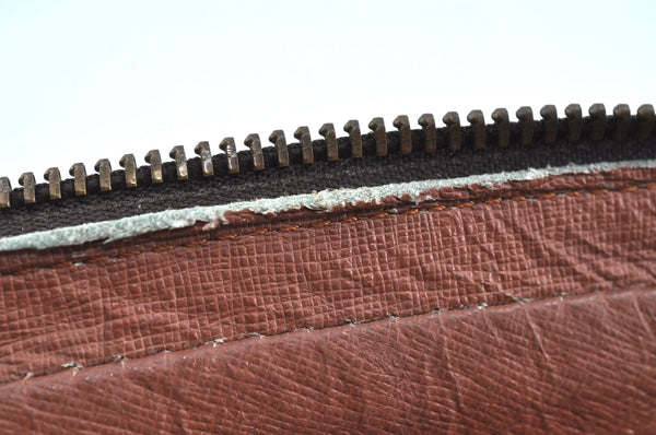 Auth Louis Vuitton Monogram Marly Dragonne Clutch Hand Bag Old Model Junk K1376