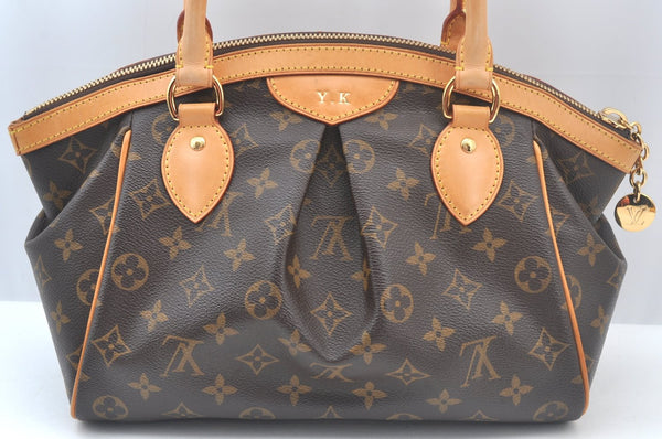 Authentic Louis Vuitton Monogram Tivoli PM Hand Tote Bag Purse M40143 LV K1467