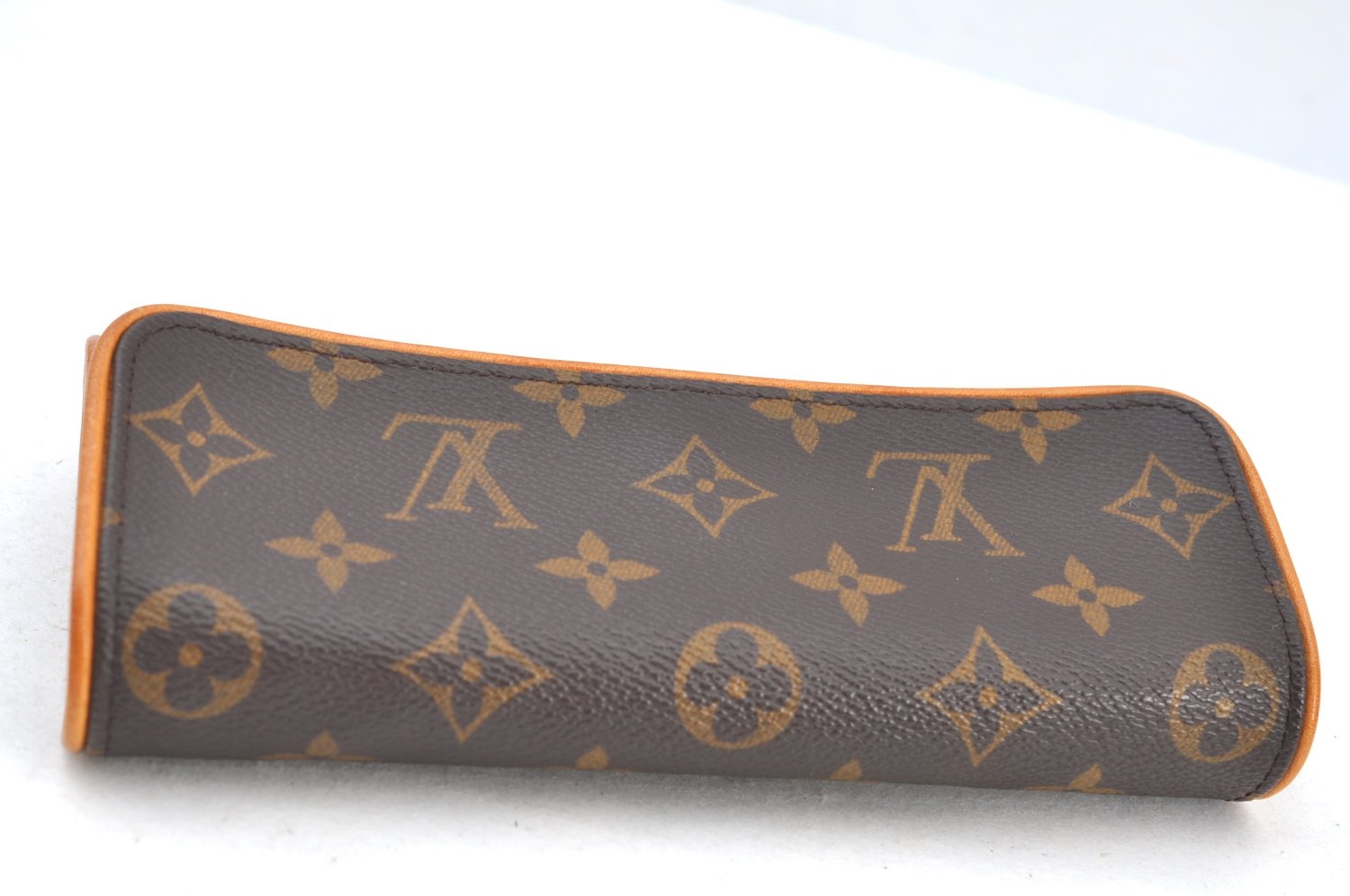 Authentic Louis Vuitton Monogram Pochette Twin PM Shoulder Bag M51854 LV K1482