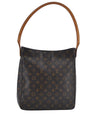 Authentic Louis Vuitton Monogram Looping GM Shoulder Bag M51145 LV K1582